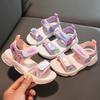 Girls Sandals Summer New Kids Cartoon Beach Sandals Soft Sole Non Slip Medium Big Kids Girls Shoes