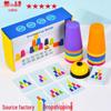 Children's Educational Stacking Cups Game: Early Learning Toy for Kids