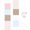 Polka Dot Tearable Sticker Roll Tape Can Write Hand Account Decorative Label Sticker Creative Index  Original