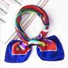 Hotel Silk Scarf Women Printing Wrap Kerchief  Neck Scarf 50*50cm Retro Ladies Scarf Foulard Square