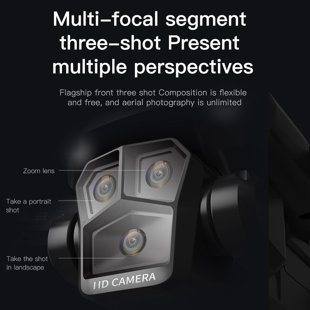 Remote Control Drone with Camera 4K 3 Front Camera 2 Bottom Camera Obstacle Avoidance 5GWiFi FPV