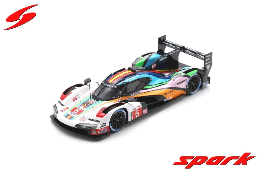 Spark Porsche 963 Penske Motorsport 2023 24 часа Ле-Мана Маковецкий 1/43 №5 D. Кэмерон/М. Кристенсен/Ф. (Готовая модель)