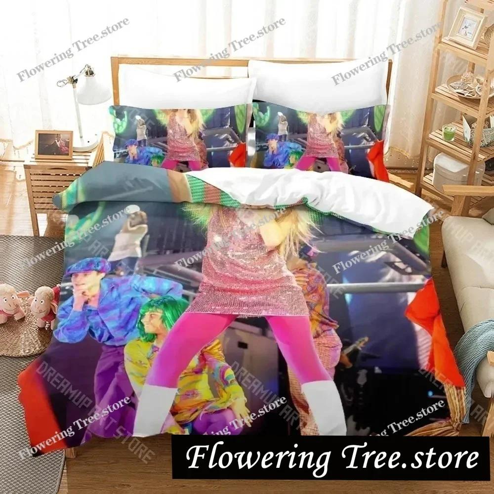 3D Print Hannah Montana Bedding Set Boys Girls Twin Queen King Size Duvet Cover Pillowcase Bed boys Adult Home Textileextile029