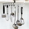 Multi-functional Sundries Hook Shelf Nail Free Mug Cup Hanger Cabinet Storage Rack  Household