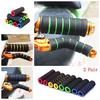 2 Pair Racing Soft Non-slip Motorcycle Bike Handlebar Sponge Brake Clutch Lever Bicycle Grip Cover