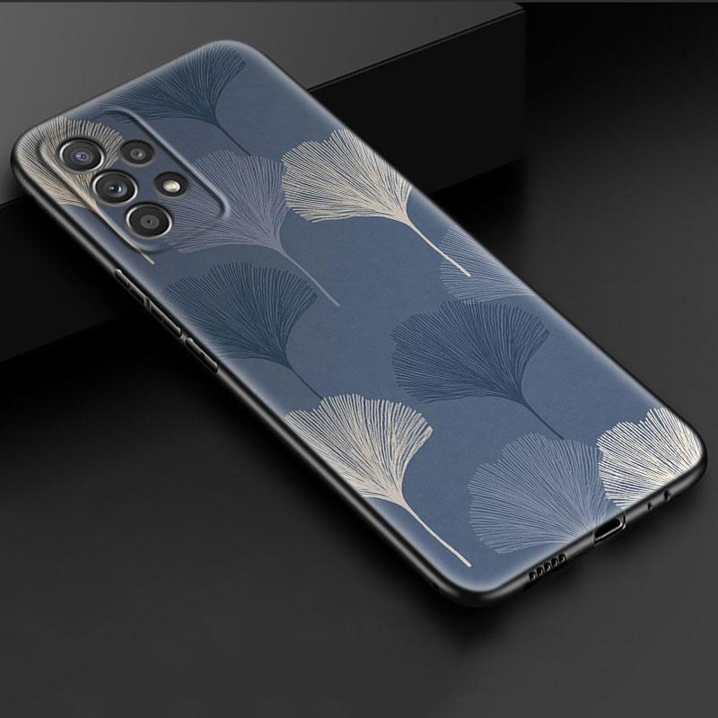 Чехол для телефона с цветочным листом для iPhone Samsung Galaxy Redmi Xiaomi Oppo OnePlus Note SA 7 8 9 10 11 12 13 14 20 21 22 23 53 54 Pro Max Plus Ultra TPU Soft