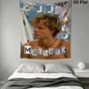 JJ Maybank Wall Tapestry Aesthetic Wall Hanging Printed Fabric Blanket Decorative Tapestries for Bedroom Living Room Home Decor