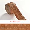 9M 3D Foam Wall Edge Strip Stickers Self-adhesive Corner Waist Line Background Wall Sticker Waterproof Decor Trim Line Skirting