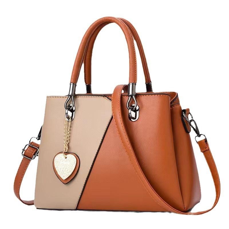 Elegant Minimalist Women's Handbag Versatile Chic Pu Shoulder Bag For Moms