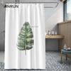 Bathroom Thickened Waterproof Curtain Mildew Proof Shower Curtain Shower Partition Curtain Shower Curtain Bathroom Curtain Free Perforation