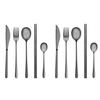 Easytoti Cutlery Set, 10-Piece Set for 2, Includes Chopsticks, Knife, Fork, and Spoon, 18/8 Stainless Steel with a Mirror Finish, Dishwasher Safe, Ava