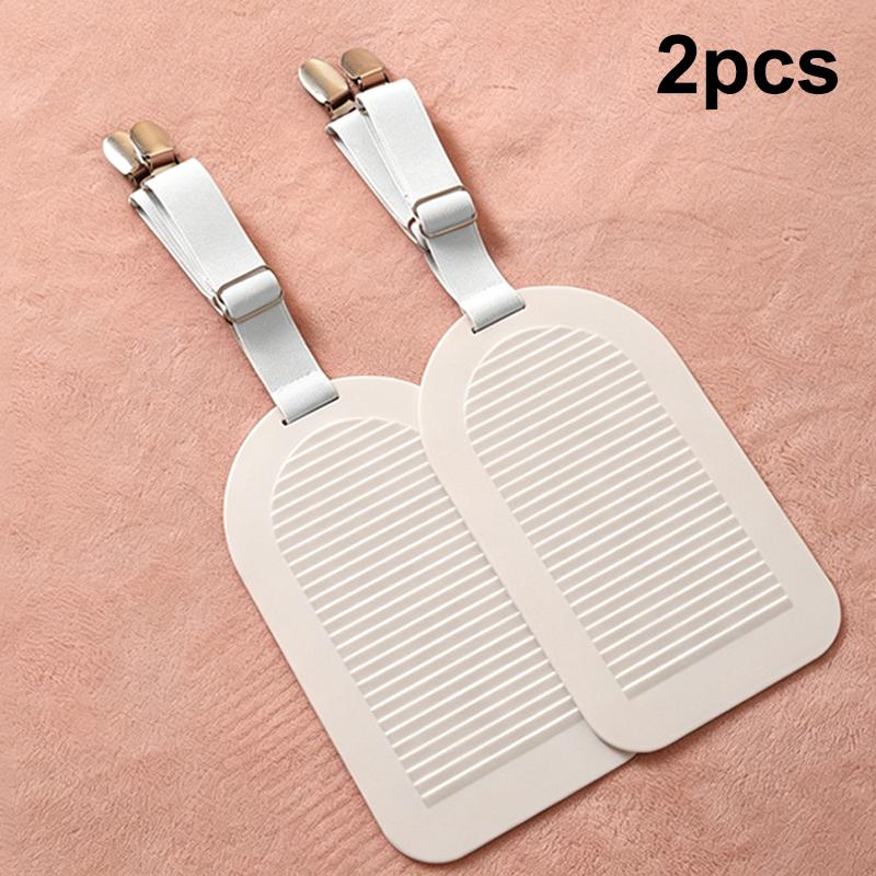 Adjustable Heavy Duty Sheet Fasteners Elastic Anti-Slip Bed Sheet Clips for Bedding Cushions Travel Dorm Home Use