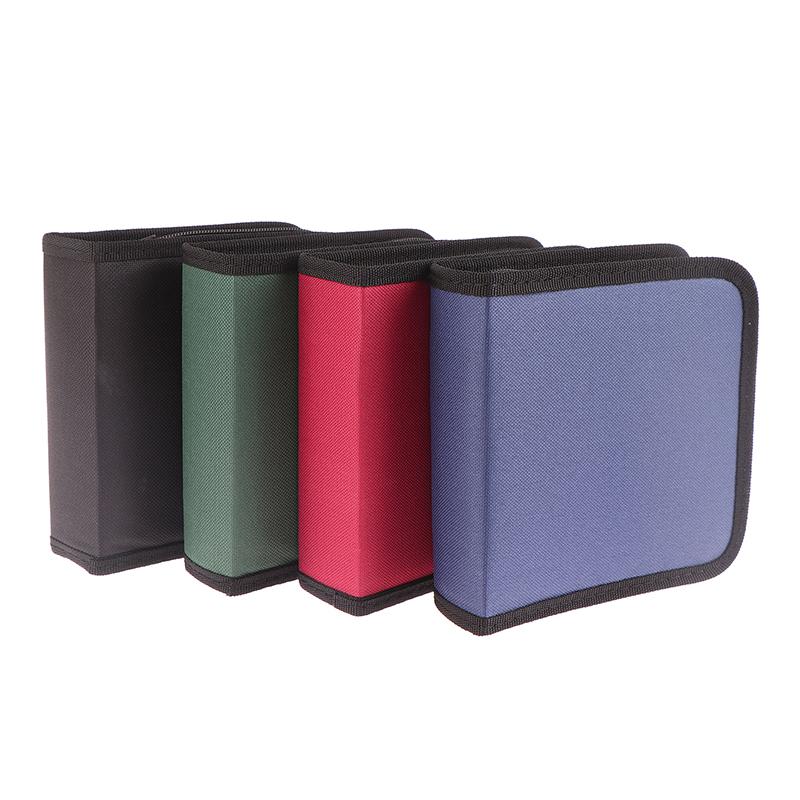 1Pc 40Tablets Cd Dvd Discs Oxford Handbags Storage Case Cd/Dvd Case Cd Case Storage Dvd Organizer Case Dvd Booklet Holder