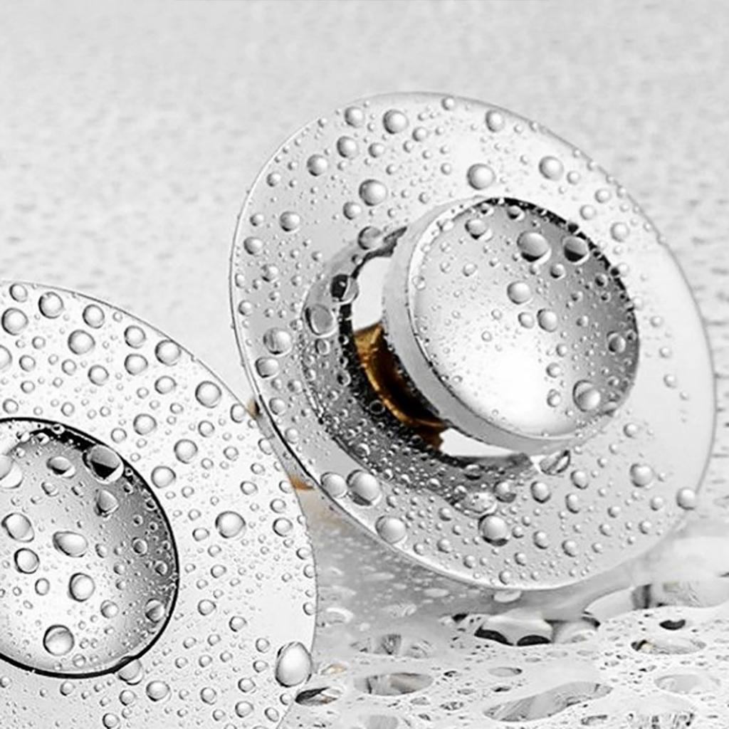 Универсальный донный клапан с пружинным механизмом, фильтр для раковины с уловителем, донный клапан для раковины, тип легкого нажатия