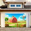 2D plane 1 background with the theme of a farm suitable for props and decorations