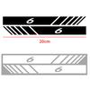 Car Badge Rearview Mirror Decoration Decals Stickers Auto Accessories For Mazda MS MPS 6 CX-3 CX-5 CX-8 Atenza Axela 2 3 5 Demio