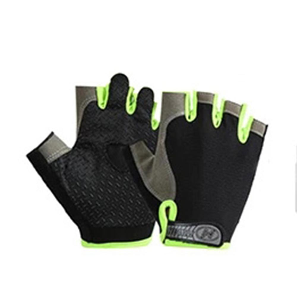 1 Pair Durable Half Finger MTB Outdoor Cycling Gloves Bodybuilding Bicycle Gloves Riding Gloves