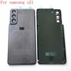 For Samsung s21 s21 plus s21 ultra back cover back  housing rear frame with camera lens g990 g996 g998