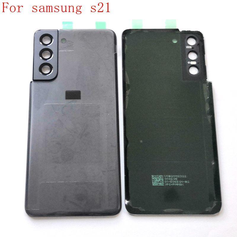 For Samsung s21 s21 plus s21 ultra back cover back housing rear frame with camera lens g990 g996 g998