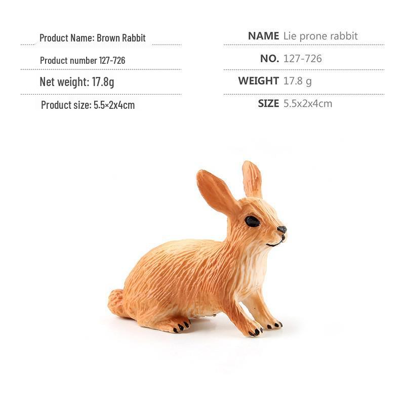 Набор миниатюрных моделей сельскохозяйственных животных для трансграничной торговли: Куры, Утки, Гуси, Коровы и другие