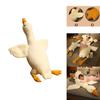 Magnificent White Goose Plush Sleeping Toy Soft Cushion Gift