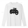Классическая футболка для мотоциклистов Мужская Винтажный дизайн Cafe Racer Идеально для байкеров Модели R 80 100 1200 GS винтажная Стирка vintage