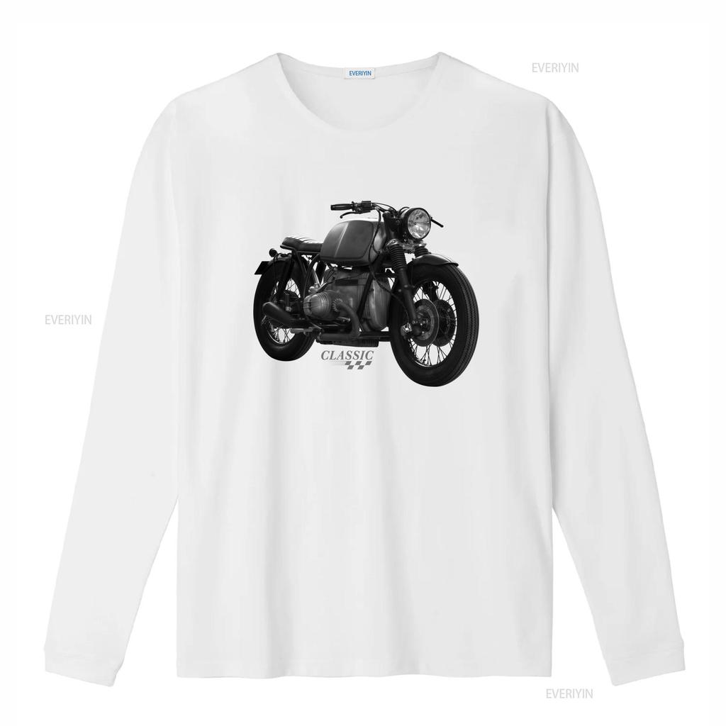 Классическая футболка для мотоциклистов Мужская Винтажный дизайн Cafe Racer Идеально для байкеров Модели R 80 100 1200 GS винтажная Стирка vintage