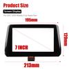B61A611J0 7inch Touch Screen for Mazda 3 Sport 2017-2018 Car Navigation Display Touch Screen Digitizer B61A-61-1J0A