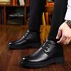 Модные мужские ботинки на шнуровке, уличные туфли, стильные, формальные, мужские, повседневные, дизайнерские, модные, на шнуровке, 2024, зимние, мужские, плюшевые, теплые ботинки