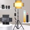 LED Video Light Photo Work Light Studio Shoot Lighting Kit Professional Selfie Light Photography Panel Lamp For Tiktok Streaming