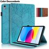Чехол-книжка для планшета iPad A16 с тиснением "Дерево", кошелек-подставка для Funda iPad 11 11-го поколения 2025, чехол Capa