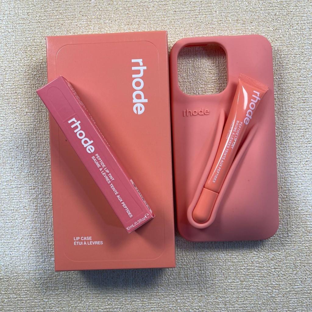 Набор силиконовых чехлов для телефона Rhode Lip Gloss для iPhone 16 с креативным дизайном