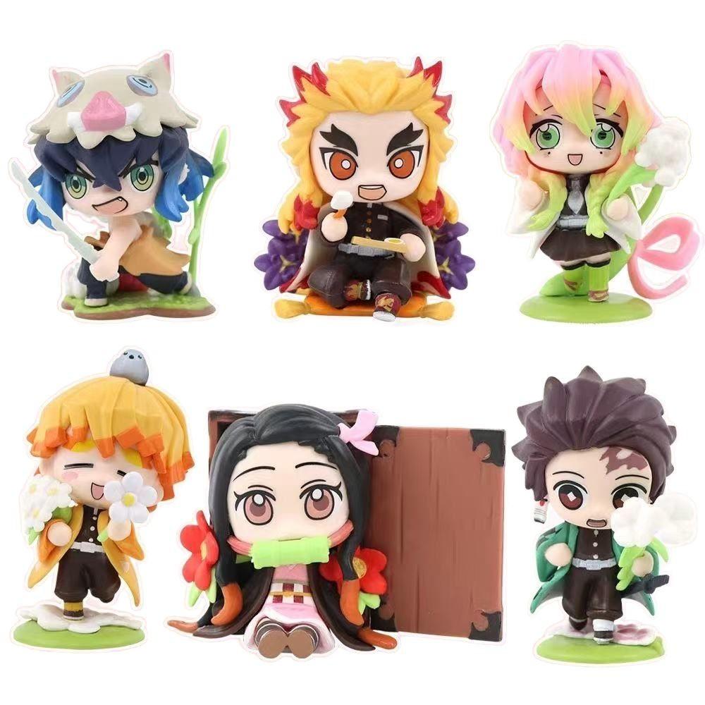 Горячий MINISO Оригинальный Bushiroad Palverse D emon Slayer: Клинок, рассекающий демонов Аниме Фигурка Сюрприз-бокс Том 1 Украшение Игрушка Подарок