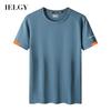 T-shirt Men's Sports Outdoor Large Size Stretch Short-sleeved Quick-drying Clothes