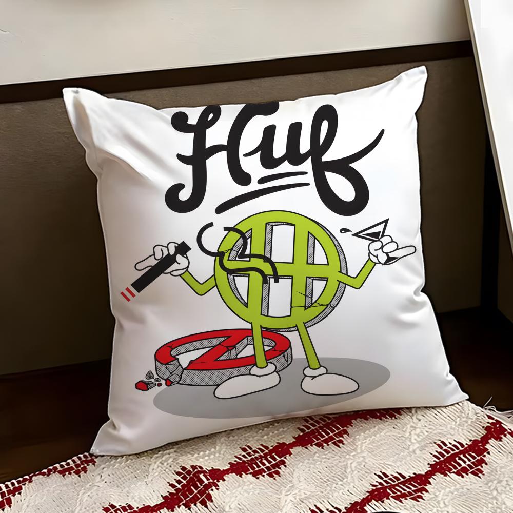 Brand HHuf Fashion Cushion Cover Reversible Soft Durable Pillow Cover Home Car MultiScene Use for Daily Comfort