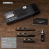 Pentel PP3003-ZAST Orlens Nero Угольно-черный 0,3 мм Ограниченная серия Металлический пенал для стержней и щелчковый Э...