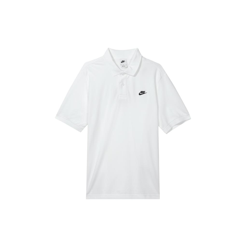 mens white nike polo