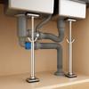 Telescopic Undermount Sink Support Adjustable Kitchen Sink Bracket  Bottom Installation
