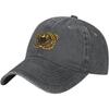 Rising Eagle Wreath Baseball Cap Distressed Denim Sun Hat Adjustable Low Profile for Unisex Women