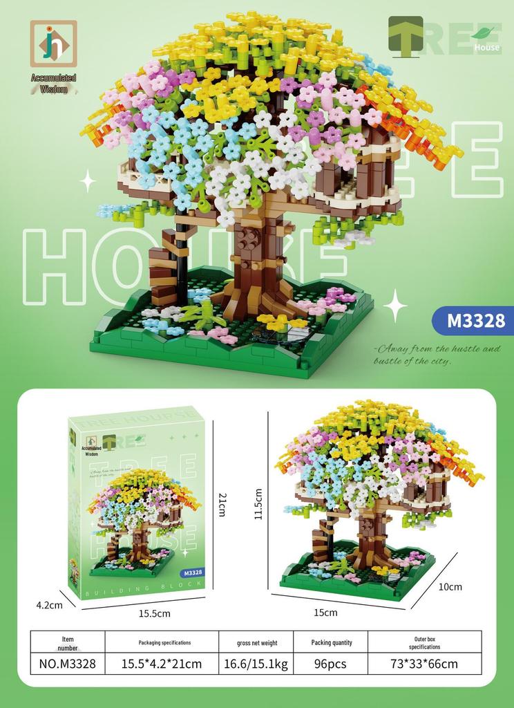 Preserved Flower Basket Building Blocks: Rose & Succulent Ornaments, Educational Toy for Girls, Ideal for Valentine's Day or June 1st Gift