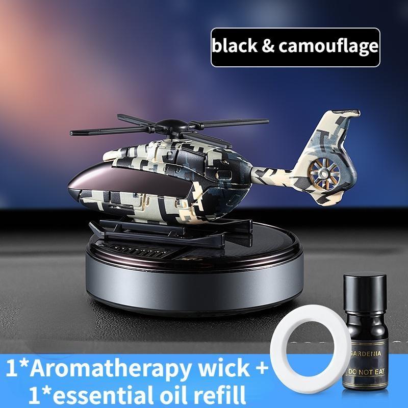 Автомобильный аромат, солнечная ароматерапия, вращающийся вертолет, моделирование автомобиля, освежитель воздуха, диффузор, парфюм, подарок, авто аксессуары для интерьера