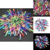 Unique Assorted Gemstones With Titanium Plating Rainbow Aura Quartz Crystal Points 100g