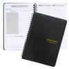 A5 Weekly Planner 52 Week English Daily Notebook Thick Paper Smooth Writing Planner Book for Home School Office