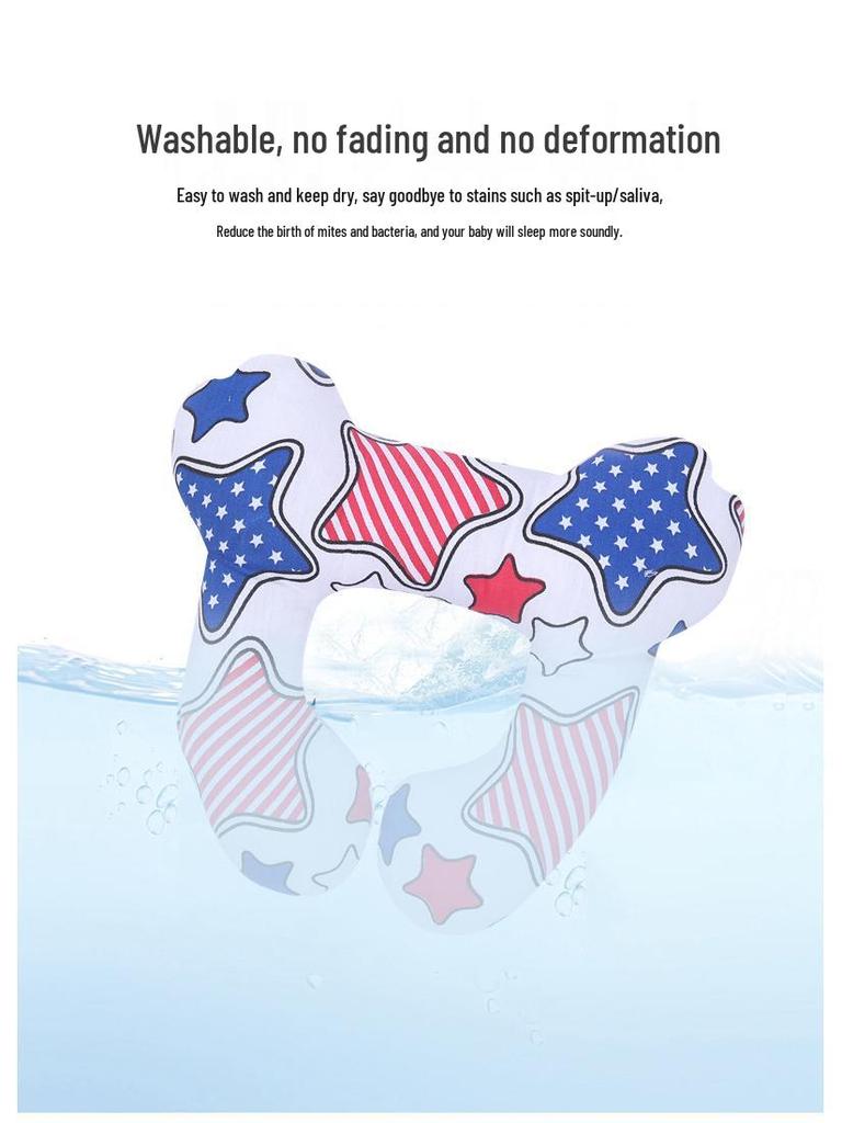 Подушка-поддержка для головы и шеи ребенка - Защита от плоской головы для колясок и автокресел