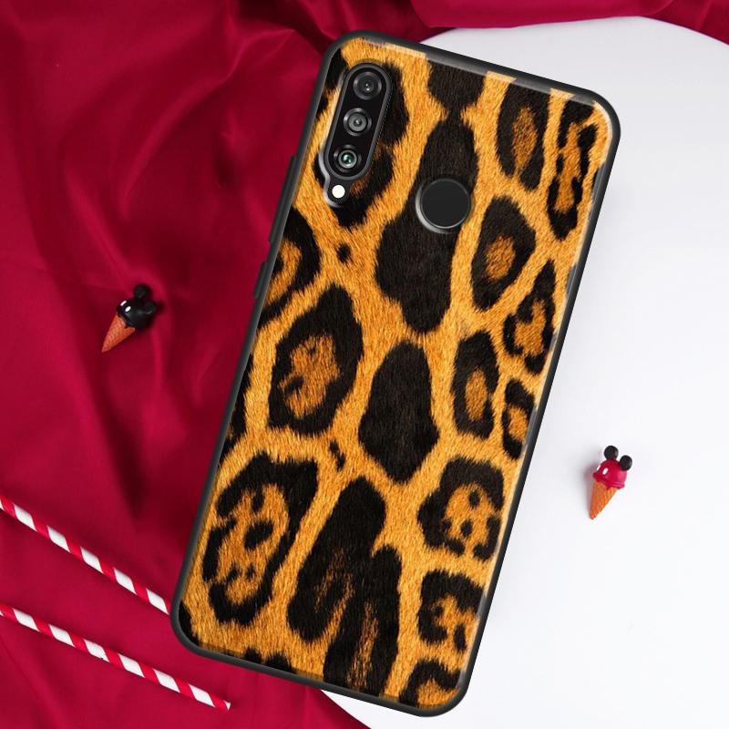 Чехол с принтом тигра, зебры, леопарда для Huawei Nova 12i 11i 8i 12s 9 10 SE Y90 Y60 Y70 Y72 Y61 Y91 P20 P40 P30 Lite P60 Pro