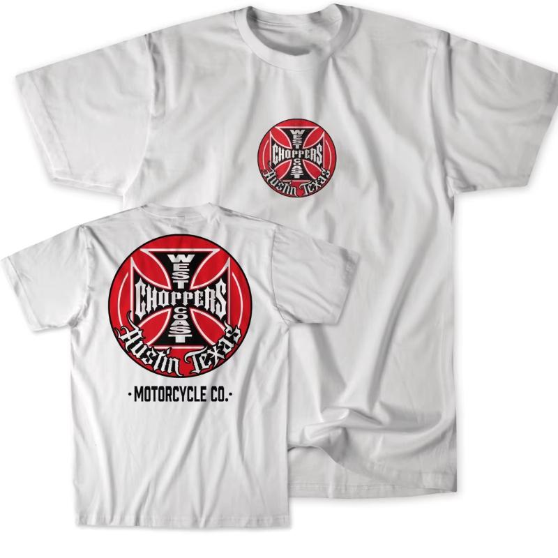 Hot West Coast Choppers Graphic Cotton Tshirt Unisex Summer Short Sleeve Fashion Brand Tee Luxury Casual Vintage Tees 2026 New