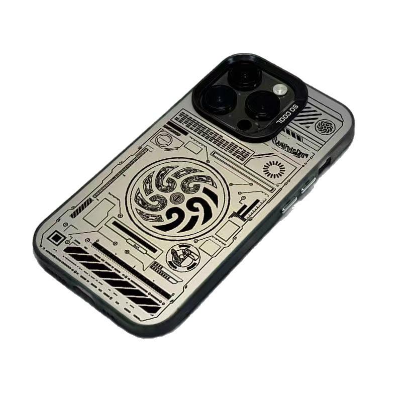 Чехол-компаньон Apple Circuit Compass для 15ProMax/14/13/12/11/XR/XS/7P Трансграничный