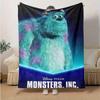 1 шт., Корпорация монстров. Плед Sulley Мягкий и Уютный Декор для Дома, Дивана, Кровати, Путешествий, Кемпинга