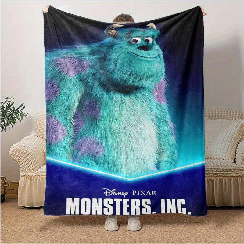 1 шт., Корпорация монстров. Плед Sulley Мягкий и Уютный Декор для Дома, Дивана, Кровати, Путешествий, Кемпинга