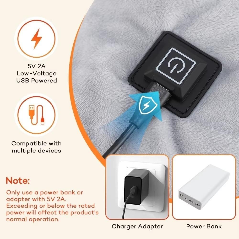 Smart NTC Control Electric Neck Warmer 3 Heat Settings Shoulder Massage Wrap Women